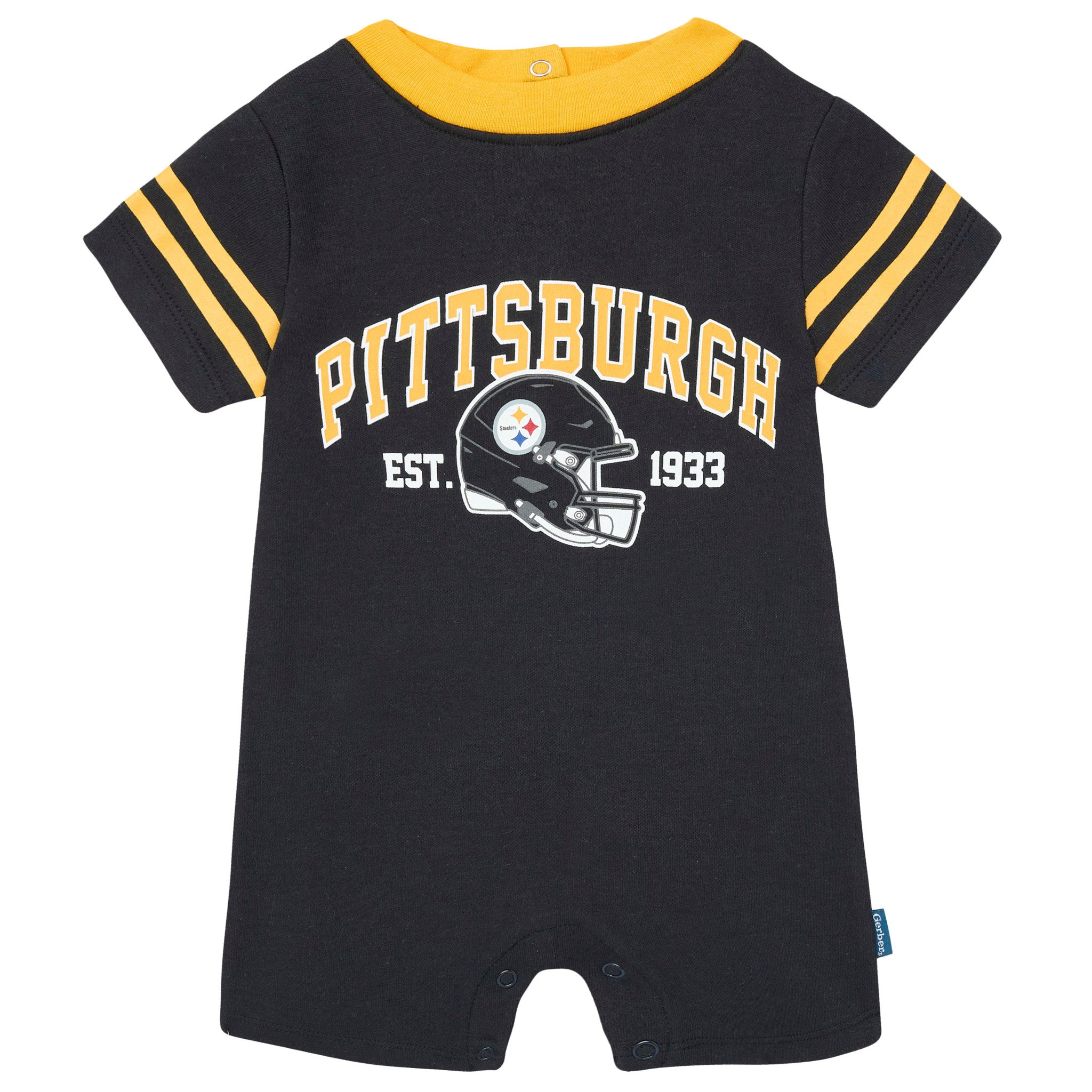 Baby Boys Pittsburgh Steelers Romper-Gerber Childrenswear Wholesale