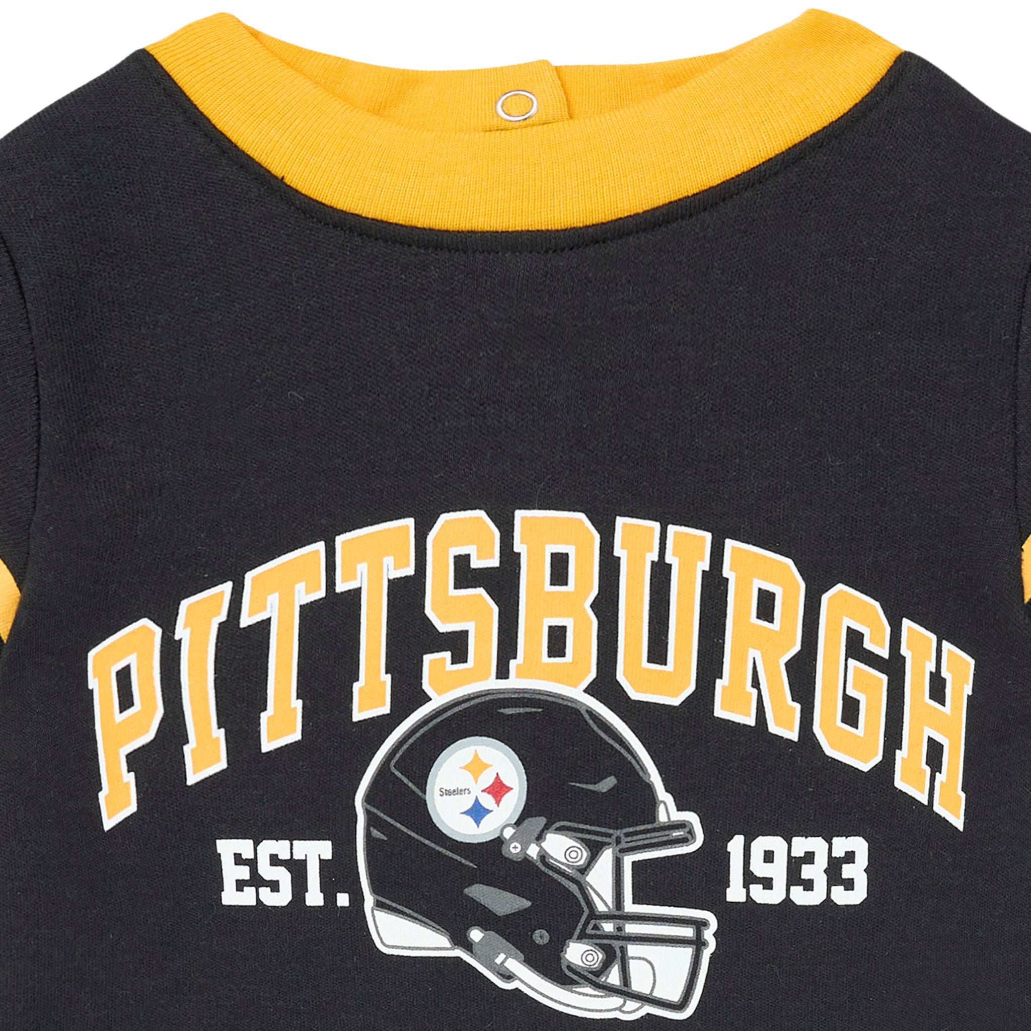 Baby Boys Pittsburgh Steelers Romper-Gerber Childrenswear Wholesale