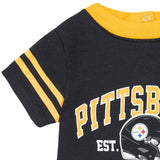 Baby Boys Pittsburgh Steelers Romper-Gerber Childrenswear Wholesale
