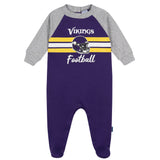 Baby Boys Minnesota Vikings Footed Pajamas-Gerber Childrenswear Wholesale