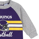 Baby Boys Minnesota Vikings Footed Pajamas-Gerber Childrenswear Wholesale