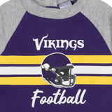 Baby Boys Minnesota Vikings Footed Pajamas-Gerber Childrenswear Wholesale