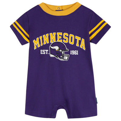 Baby Boys Minnesota Vikings Romper-Gerber Childrenswear Wholesale