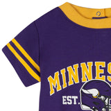 Baby Boys Minnesota Vikings Romper-Gerber Childrenswear Wholesale