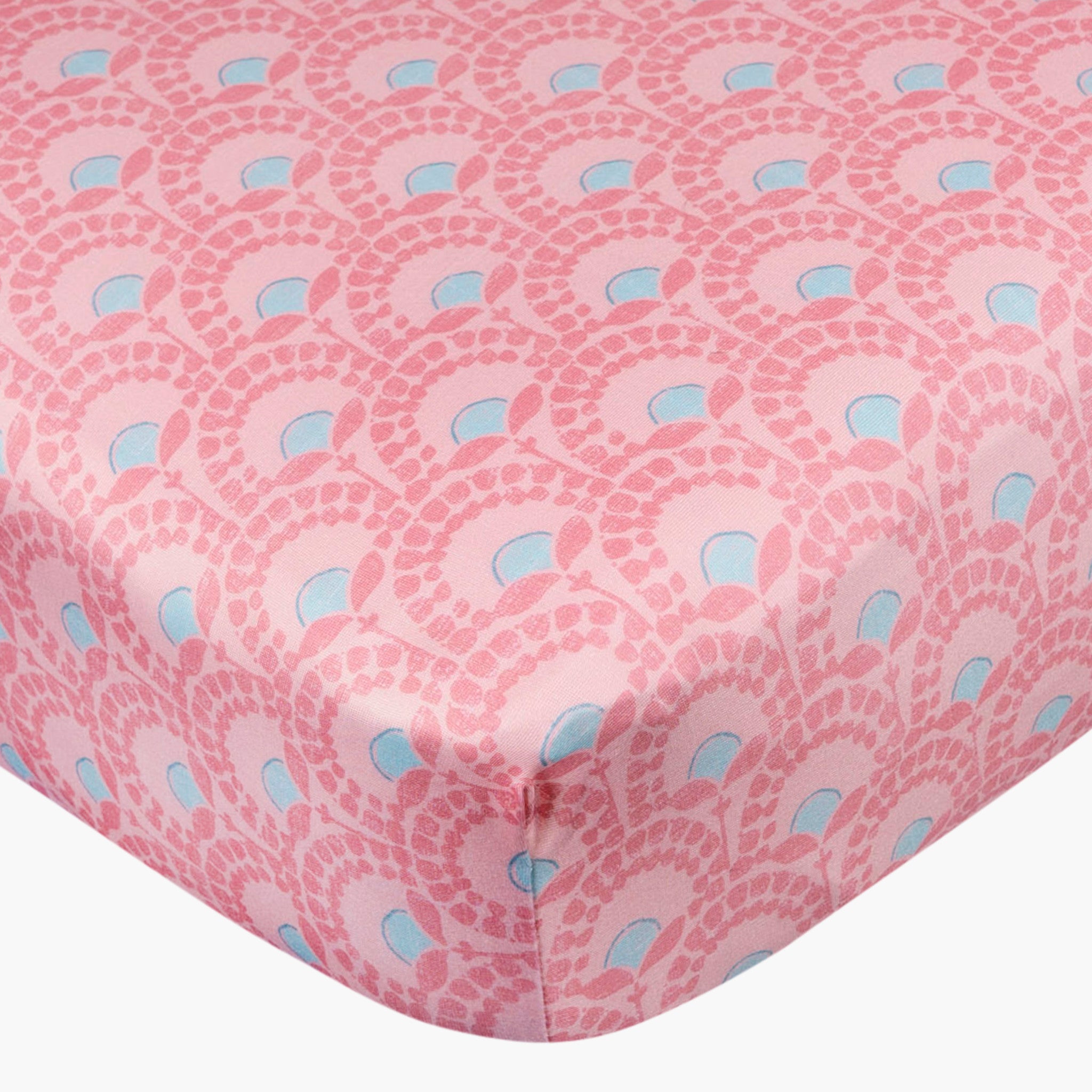 Baby Girls Animal Geo Crib Sheet-Gerber Childrenswear Wholesale