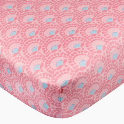 Baby Girls Animal Geo Crib Sheet-Gerber Childrenswear Wholesale