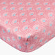 Baby Girls Animal Geo Crib Sheet-Gerber Childrenswear Wholesale