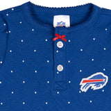 Baby Girls Buffalo Bills Footless Pajamas-Gerber Childrenswear Wholesale