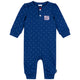 Baby Girls New York Giants Footless Pajamas-Gerber Childrenswear Wholesale