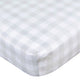 Baby Neutral Plaid Crib Sheet-Gerber Childrenswear Wholesale