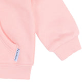 Baby Neutral Pink Zip Front Sweatshirt