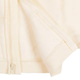 Baby Neutral Artic Wolf Zip Front Sweatshirt