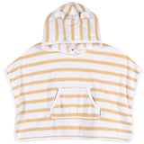 Baby Neutral Tan Stripe Swim Coverup-Gerber Childrenswear Wholesale