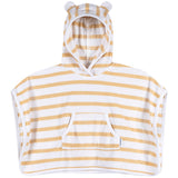 Baby Neutral Tan Stripe Swim Coverup-Gerber Childrenswear Wholesale