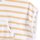 Baby Neutral Tan Stripe Swim Coverup-Gerber Childrenswear Wholesale