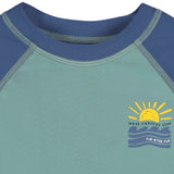 Baby & Toddler Boys Green Rashguard Top-Gerber Childrenswear Wholesale