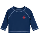 Baby & Toddler Boys Navy Rashguard Top-Gerber Childrenswear Wholesale