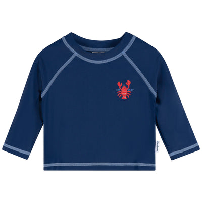 Baby & Toddler Boys Navy Rashguard Top-Gerber Childrenswear Wholesale