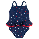 Baby & Toddler Girls Hearts Swimsuit-Gerber Childrenswear Wholesale