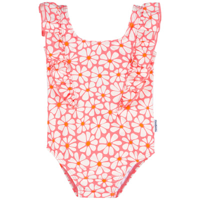 Baby & Toddler Girls Retro Daisies Swimsuit-Gerber Childrenswear Wholesale