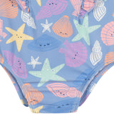 Baby & Toddler Girls Seashells Swimsuit-Gerber Childrenswear Wholesale