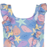 Baby & Toddler Girls Seashells Swimsuit-Gerber Childrenswear Wholesale