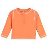 Baby & Toddler Neutral Orange Rashguard Top-Gerber Childrenswear Wholesale