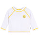 Baby & Toddler Neutral White Rashguard Top-Gerber Childrenswear Wholesale