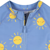 Baby Boys Sunshine Smiles Long Sleeve Rashguard-Gerber Childrenswear Wholesale