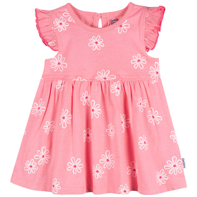Baby Girls Daisy Dress-Gerber Childrenswear Wholesale