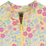 Baby Girls Floral Long Sleeve Rashguard-Gerber Childrenswear Wholesale