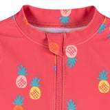Baby Girls Pink Pineapple Rashguard Suit-Gerber Childrenswear Wholesale