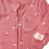 Baby Girls Rose Romper-Gerber Childrenswear Wholesale