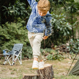 Infant & Toddler Boys Blue Sherpa Jacket-Gerber Childrenswear Wholesale