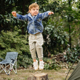 Infant & Toddler Boys Blue Sherpa Jacket-Gerber Childrenswear Wholesale