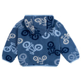 Infant & Toddler Boys Blue Sherpa Jacket-Gerber Childrenswear Wholesale