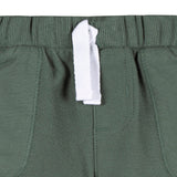 2-Pack Baby & Toddler Boys Green & Tan Knit Shorts-Gerber Childrenswear Wholesale