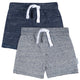 2-Pack Baby & Toddler Boys Blue Knit Shorts-Gerber Childrenswear Wholesale