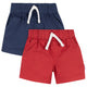 2-Pack Baby & Toddler Boys Blue & Red Shorts-Gerber Childrenswear Wholesale