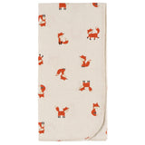 2-Pack Baby Boys Fox Flannel Blankets-Gerber Childrenswear Wholesale