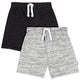 2-Pack Baby & Toddler Boys Gray Knit Shorts-Gerber Childrenswear Wholesale