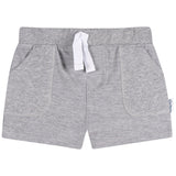 2-Pack Baby & Toddler Boys Blue & Gray Knit Shorts-Gerber Childrenswear Wholesale