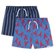 2-Pack Baby & Toddler Boys Lobsters Swim Trunks-Gerber Childrenswear Wholesale