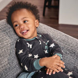 2-Pack Baby & Toddler Boys Stars Footed Fleece Pajamas