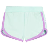 2-Pack Baby & Toddler Girls Aqua & Purple Knit Dolphin Shorts-Gerber Childrenswear Wholesale