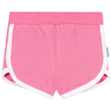 2-Pack Baby & Toddler Girls Green & Pink Knit Dolphin Shorts-Gerber Childrenswear Wholesale