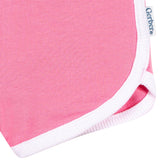2-Pack Baby & Toddler Girls Green & Pink Knit Dolphin Shorts-Gerber Childrenswear Wholesale