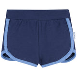 2-Pack Baby & Toddler Girls Pink & Blue Knit Dolphin Shorts-Gerber Childrenswear Wholesale