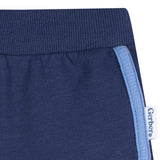 2-Pack Baby & Toddler Girls Pink & Blue Knit Dolphin Shorts-Gerber Childrenswear Wholesale