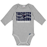 2-Pack Baby Boys Chicago Bears Long Sleeve Bodysuit Set-Gerber Childrenswear Wholesale